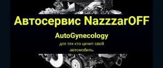 Автосервис NazzzarOFF AutoGynecology